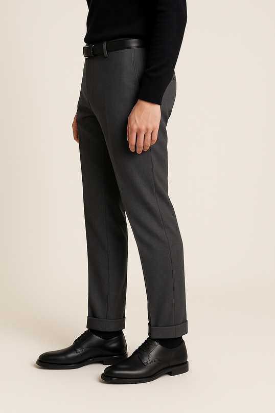 Pantalone uomo in lana 100% – Made in Italy