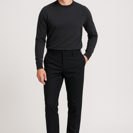 Pantalone uomo in lana 100% – Made in Italy