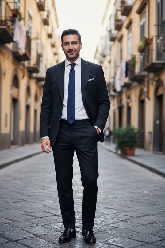 Abito Stretch acuti blu