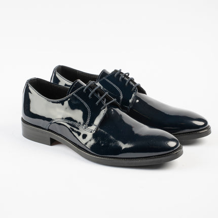 Stringata vernice blu