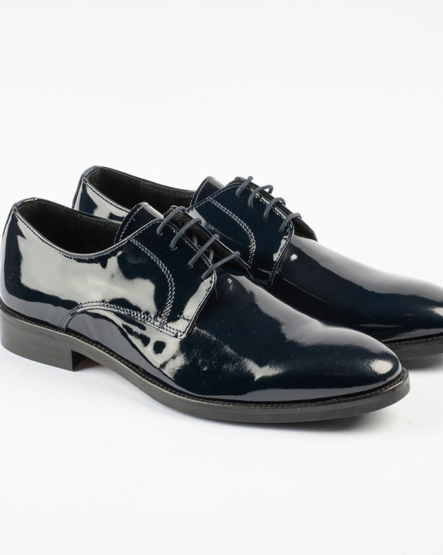 Stringata vernice blu