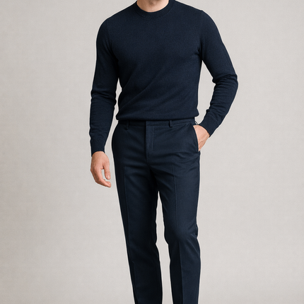 Pantalone uomo in lana 100% – Made in Italy