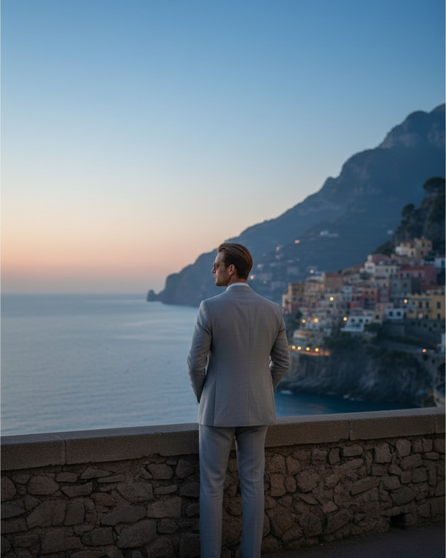 Abito Stretch grigio Acuti