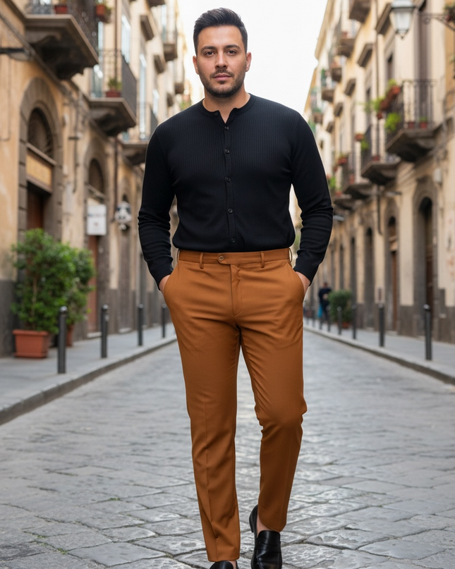 Pantalone sartoriale uomo