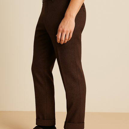Pantalone uomo in lana 100% – Made in Italy