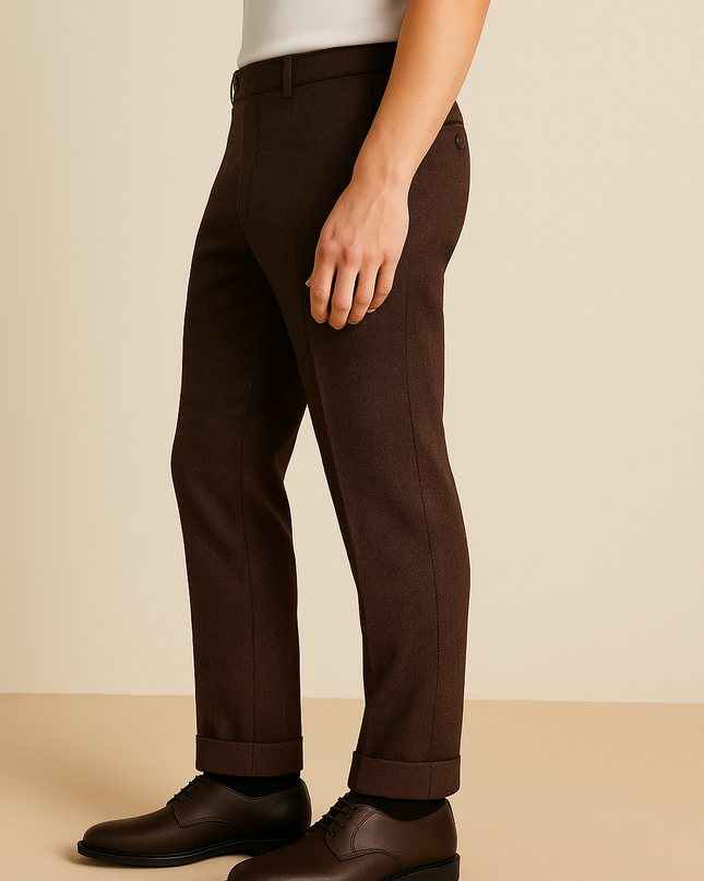 Pantalone uomo in lana 100% – Made in Italy