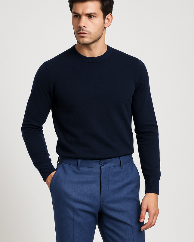 Pantalone uomo in lana 100% – Made in Italy