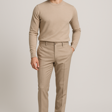 Pantalone uomo in lana 100% – Made in Italy