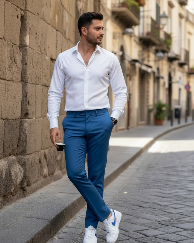 Pantalone sartoriale uomo