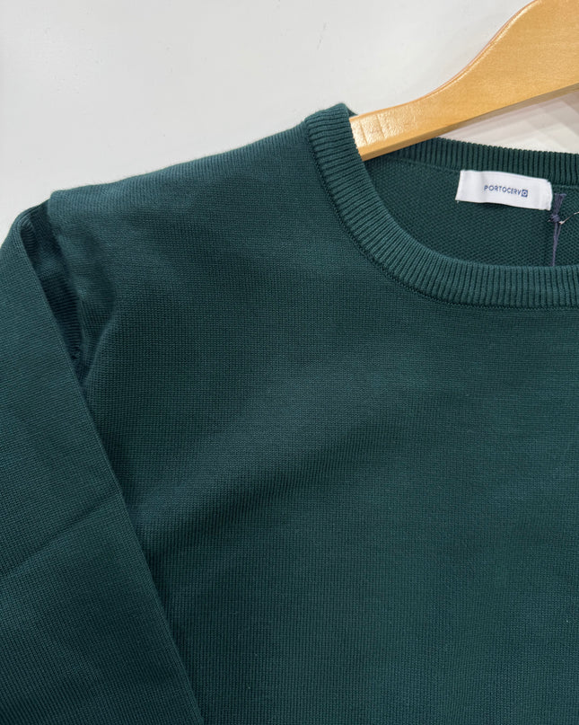 Pullover girocollo portocervo