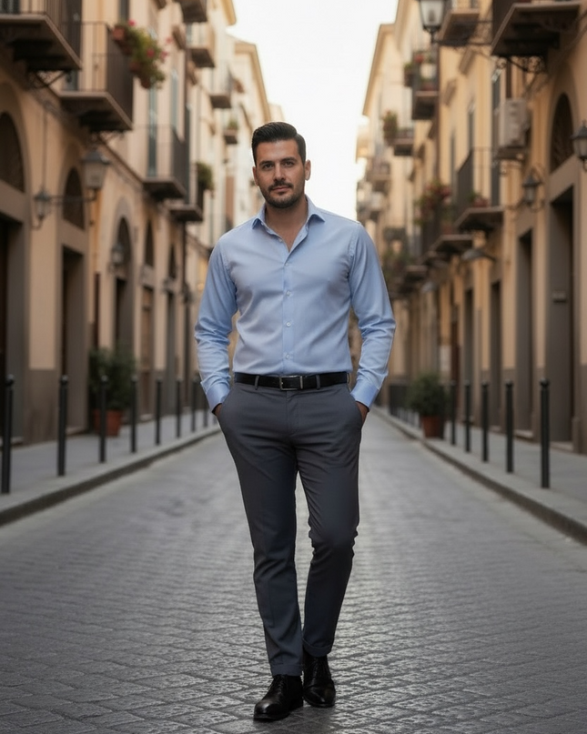 Pantalone sartoriale uomo