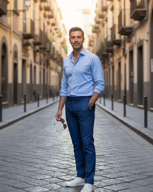 Pantalone sartoriale uomo
