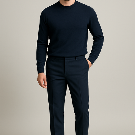 Pantalone uomo in lana 100% – Made in Italy