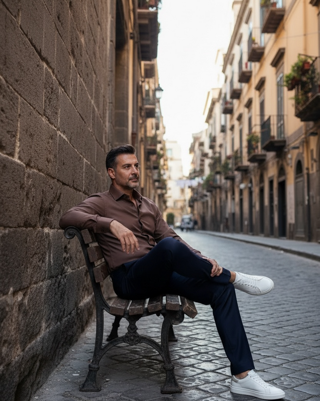 Pantalone sartoriale uomo