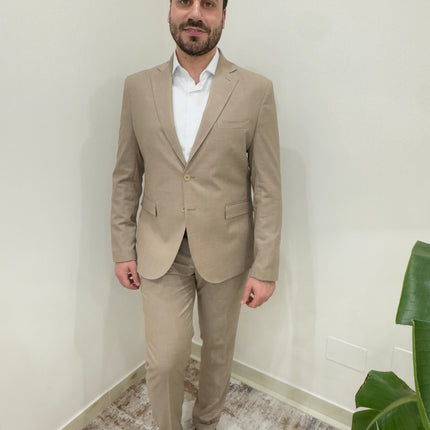 Completo da uomo beige Arizona