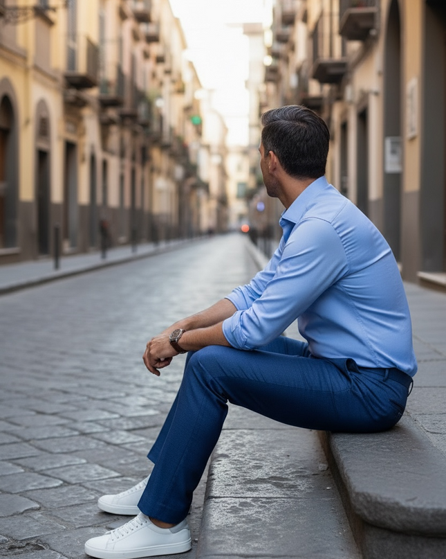 Pantalone sartoriale uomo