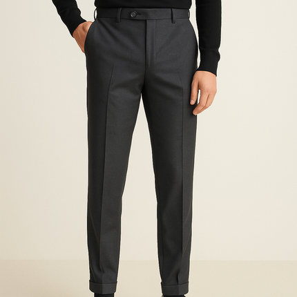 Pantalone uomo in lana 100% – Made in Italy