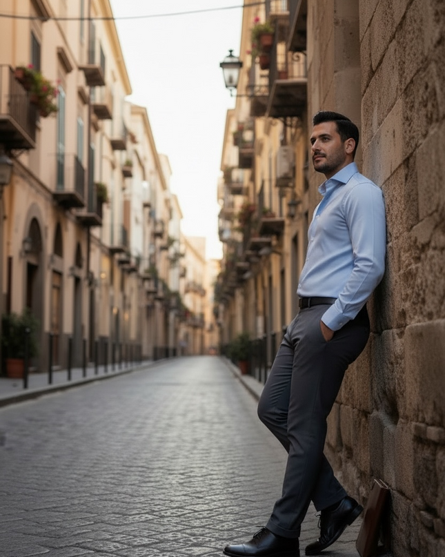 Pantalone sartoriale uomo