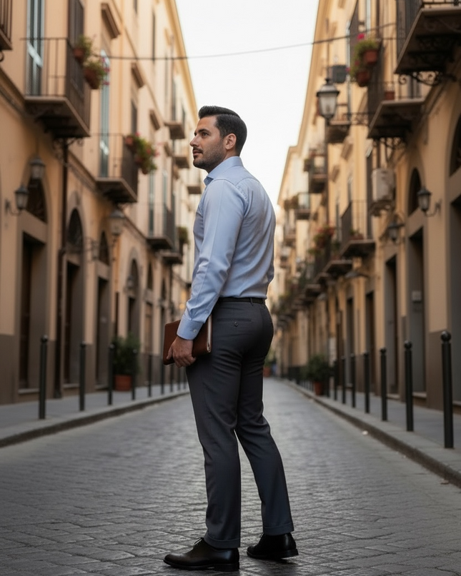 Pantalone sartoriale uomo