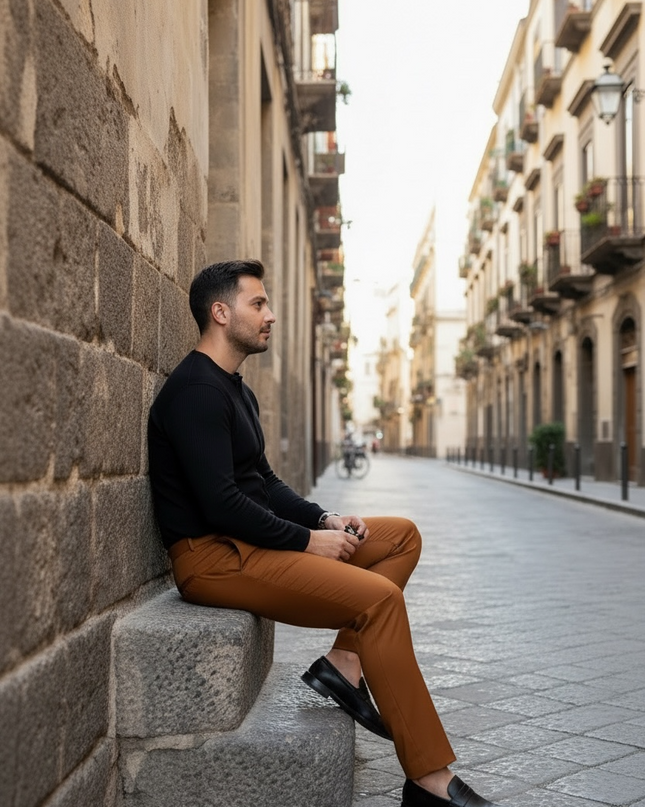 Pantalone sartoriale uomo