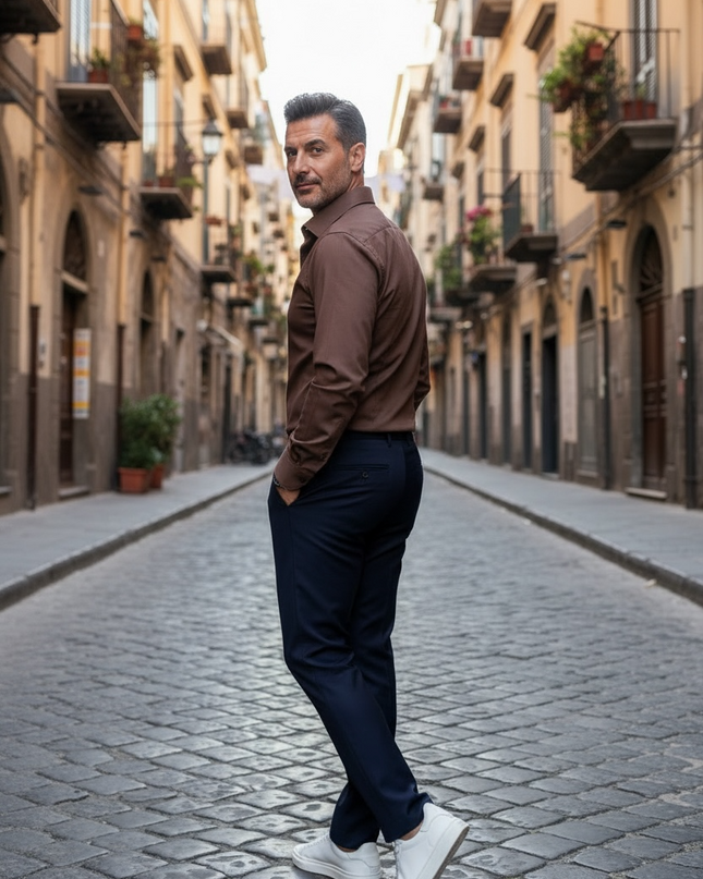 Pantalone sartoriale uomo