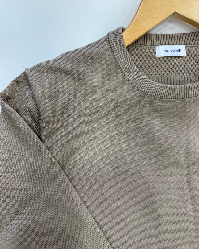 Pullover girocollo portocervo