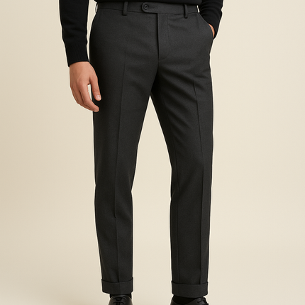 Pantalone uomo in lana 100% – Made in Italy