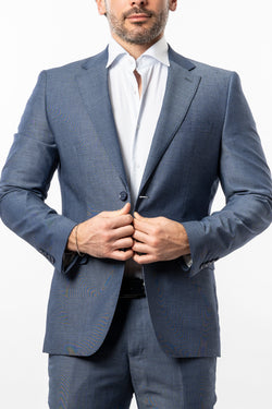 Abito slim - Vinc Chicco azzurro