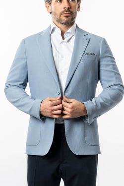 Giacca Slim - Vinc Celeste