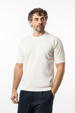 Maglia in Cotone - Panna
