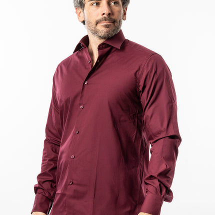 Camicia Alibi - Bordeaux