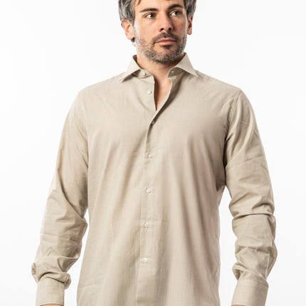 Camicia Slim - Vinc Beige