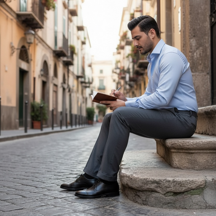 Pantalone sartoriale uomo
