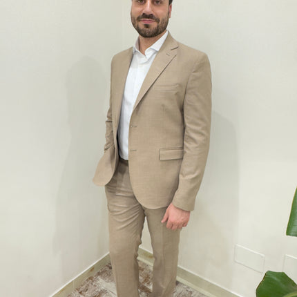 Completo da uomo beige Arizona