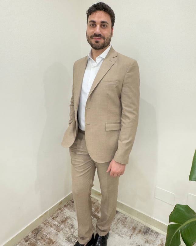 Completo da uomo beige Arizona