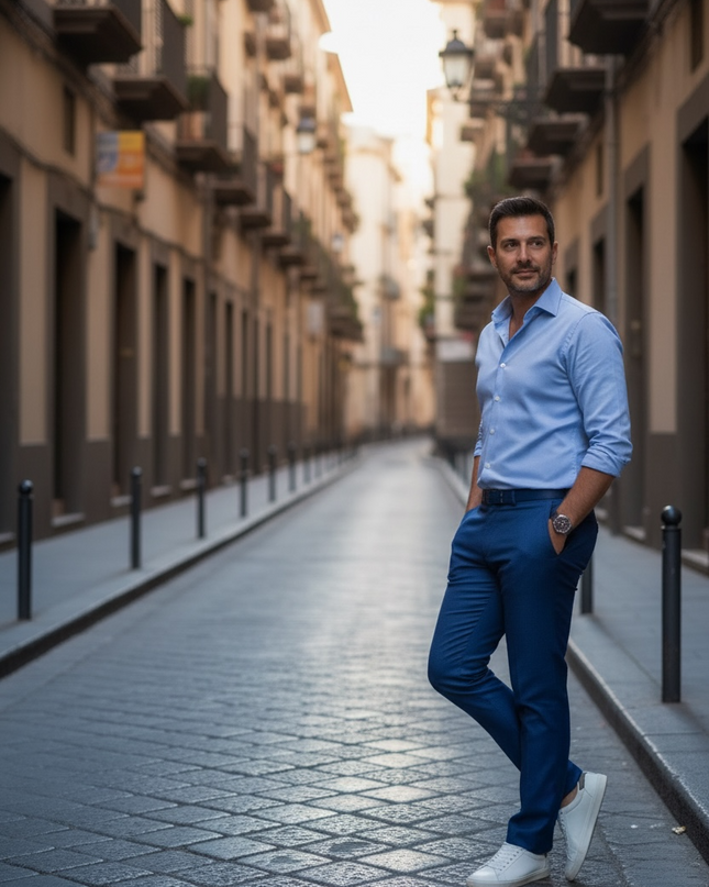 Pantalone sartoriale uomo