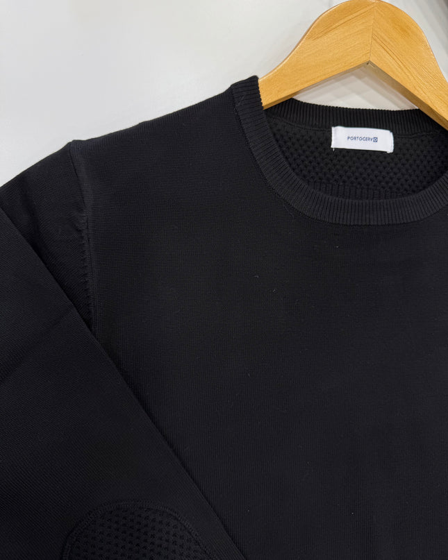 Pullover girocollo portocervo