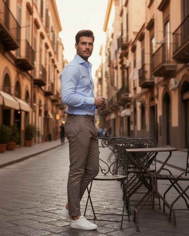 Pantalone sartoriale uomo