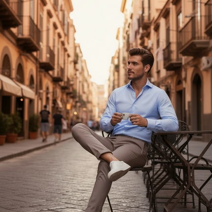 Pantalone sartoriale uomo