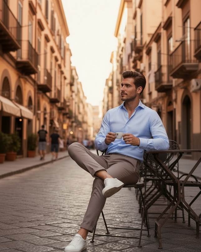 Pantalone sartoriale uomo