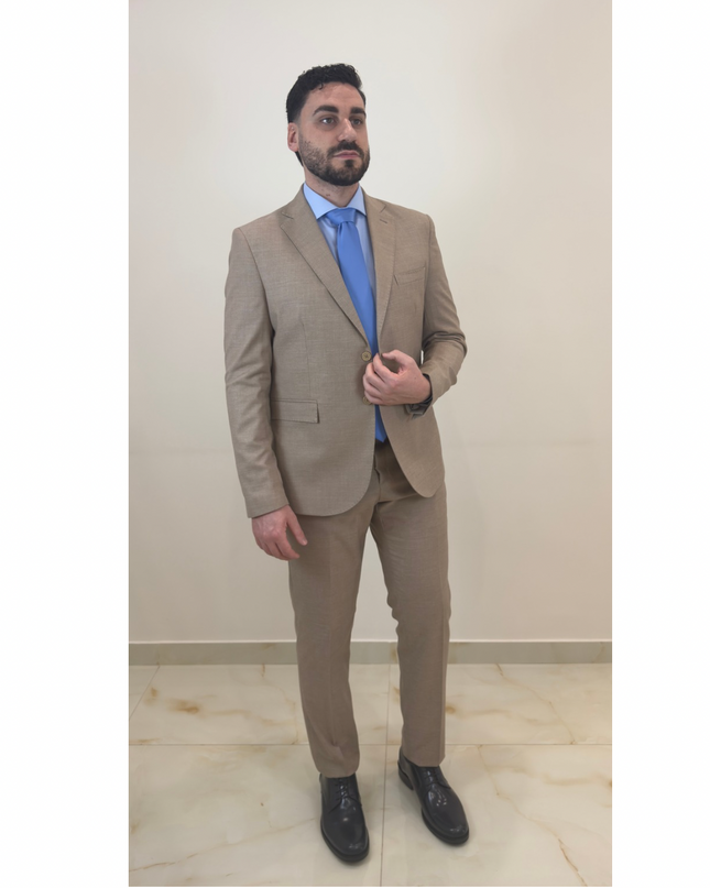 Completo da uomo beige Arizona