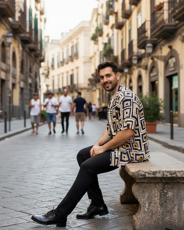 Pantalone sartoriale uomo