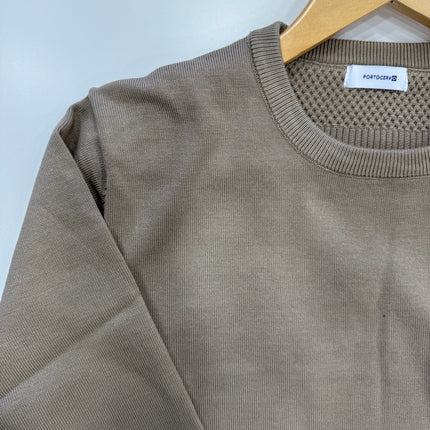 Pullover girocollo portocervo