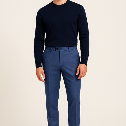 Pantalone uomo in lana 100% – Made in Italy