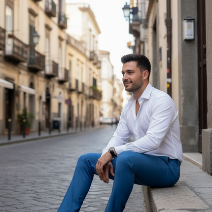 Pantalone sartoriale uomo