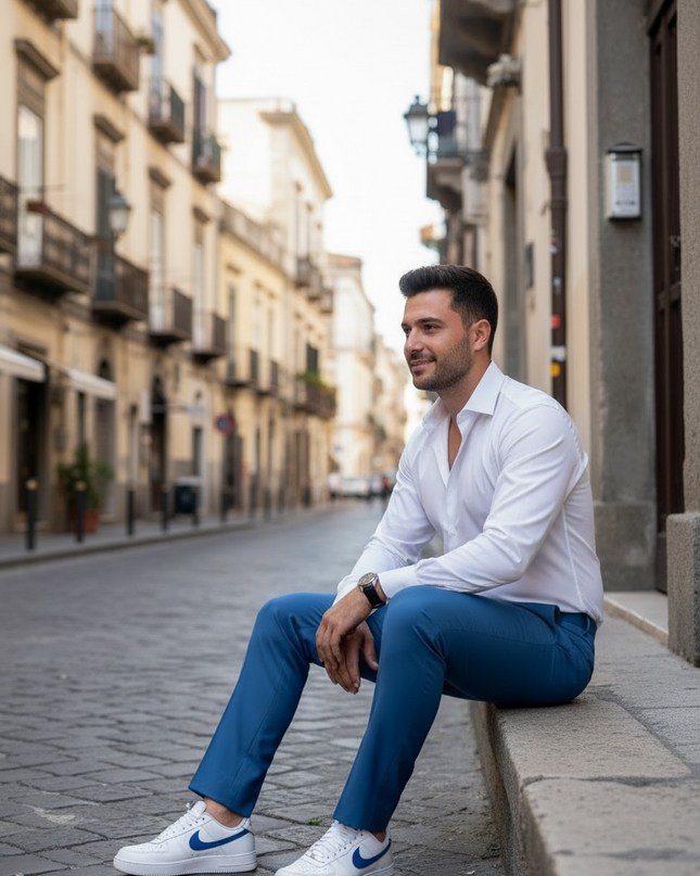 Pantalone sartoriale uomo