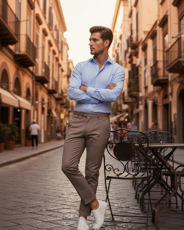 Pantalone sartoriale uomo