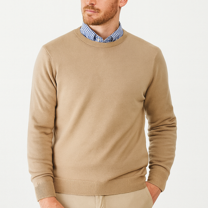 Pullover girocollo portocervo