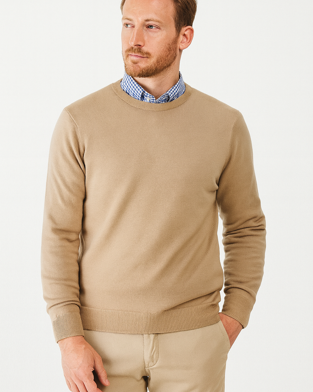 Pullover girocollo portocervo