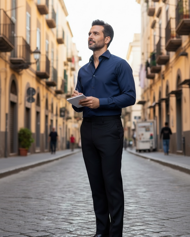 Camicia Alibi - Blu